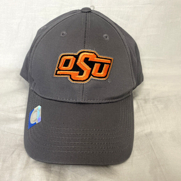 OSU Cap Hat Strapback Gray Embroidered Captivating Headwear Oklahoma State NCAA - Picture 1 of 12